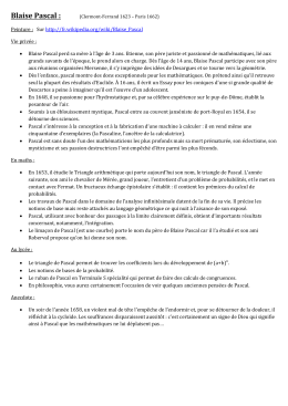 Blaise Pascal