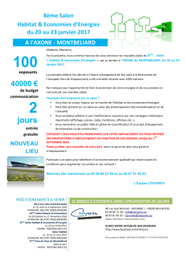 Courrier - Citevents