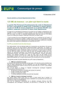 Lire le communiqu&eacute; de presse en pdf sur la
