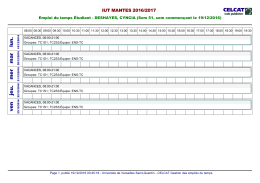 Ouvrir l`emploi du temps PDF - Université de Versailles Saint