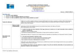 AS 2017 sans dipl&ocirc;me information