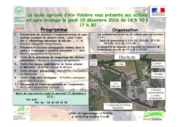 faites de l`agro-ecologie