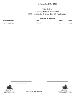 Crystal Reports - SegmentResults.rpt