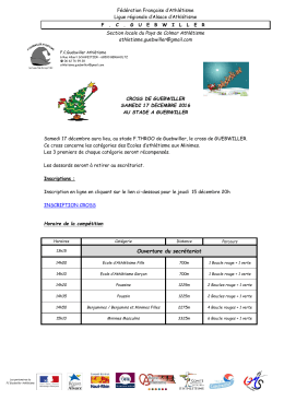 17/12/16_Cross de Guebwiller - Pays de Colmar Athl&eacute;tisme club d