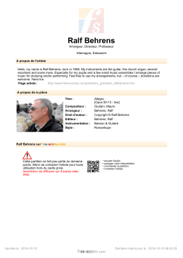 Allegro [Opus 50-13 - low] - Free