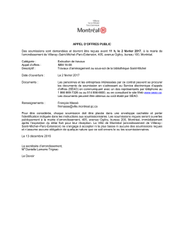 Travaux de réaménagement intérieur au sous