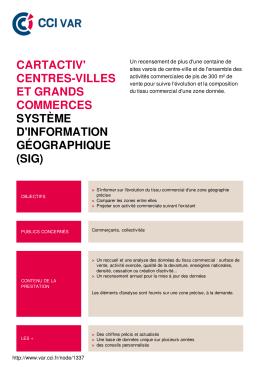 Cartactiv` centres-villes et grands commerces | CCI VAR