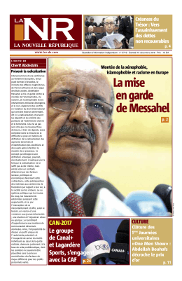 Mise en page 1 - La Nouvelle République