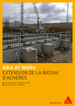 Extension de la Biosav d`Achères