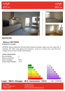 maison - ALG IMMO