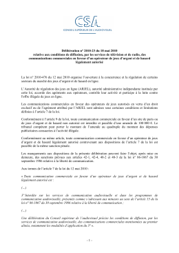 ARPP – Autorité de Régulation Professionnelle de la Publicité