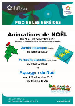 Animations de NOËL