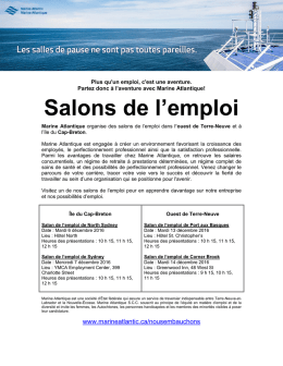 Salons de l`emploi