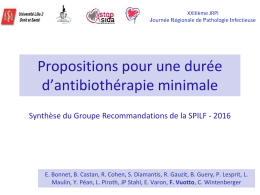 Dur&eacute;e du traitement - Infectio