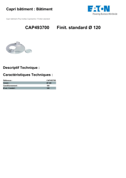 CAP493700 Finit. standard &Oslash; 120