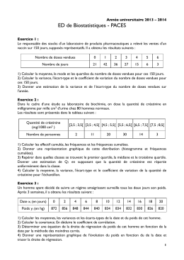 ED1 enonc&eacute; pages