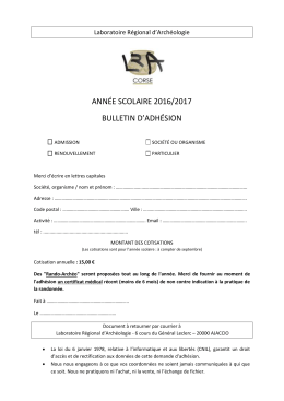 ann&eacute;e scolaire 2016/2017 bulletin d`adh&eacute;sion
