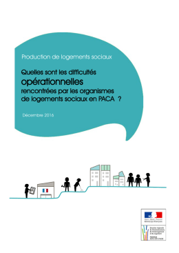 2016_DREALPACA_Freins operationnels des bailleurs sociaux