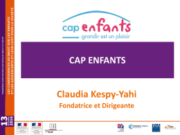 Qui est Cap Enfants