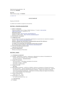 16993000_Hébergement, évolution, maintenance