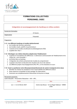 Télécharger le programme et le bulletin d`inscription