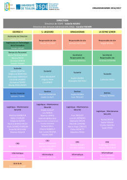 organigramme