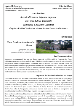 Synopsis - Lyc&eacute;e Br&eacute;quigny