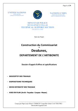 Annexe 3a.1. TdR construction Desdunes