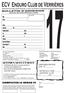 ICI - Enduro Club de Verri&egrave;res