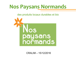 Nos Paysans Normands