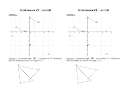Devoir maison n°4 – Correctif Devoir maison n°4