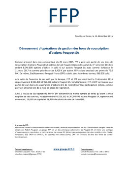 16 12 14 - D&eacute;nouement des calls