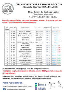 CROSS DRAVEIL 2017 - Over-blog