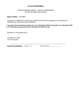 Fourniture et installation de système de surveillance de fuite et de