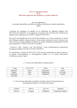 avis importateur SPG couple exclus