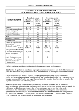 Règlement d`examen