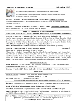 cliquant sur ce lien - Doyenn&eacute; de Saint servais