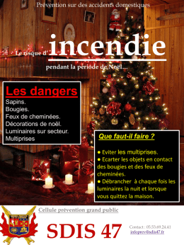 Risque liés à noel