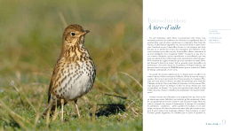 Introduction &Agrave; tire-d`aile