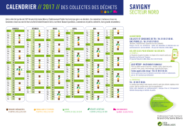 Savigny secteur nord 2017 - Communauté d`agglomération Les