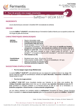 INGREDIENTS ORIGINE CARACT&Eacute;RISTIQUES