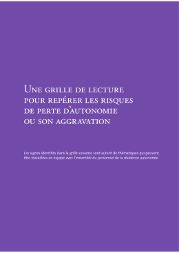 Grilles de lecture