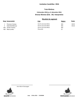 Crystal Reports - SegmentResults.rpt