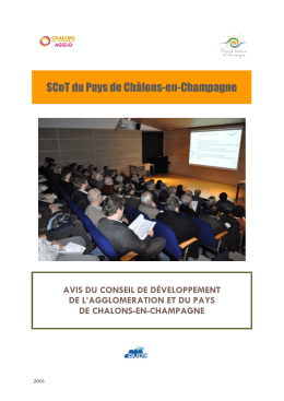 SCoT du Pays de Châlons-en-Champagne