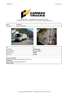 CARMAN GmbH - Via Greifenstein 4 39018 Terlano, BZ