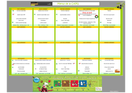 Menus CAPG scolaire du 12.12.16 au 06.01.17