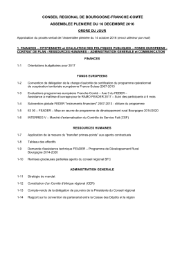 conseil regional de bourgogne-franche