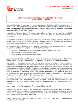 communique de presse