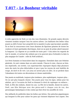 Le Bonheur véritable