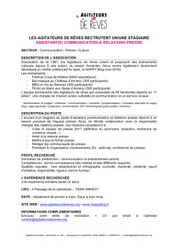 T&eacute;l&eacute;chargez la fiche de poste